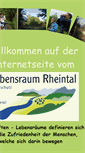 Mobile Screenshot of lebensraum-rheintal.ch